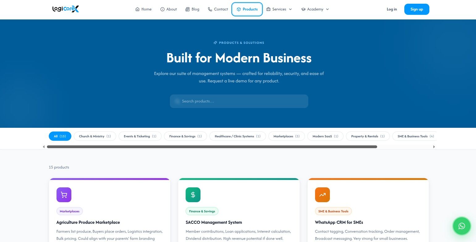Logicorex Platform