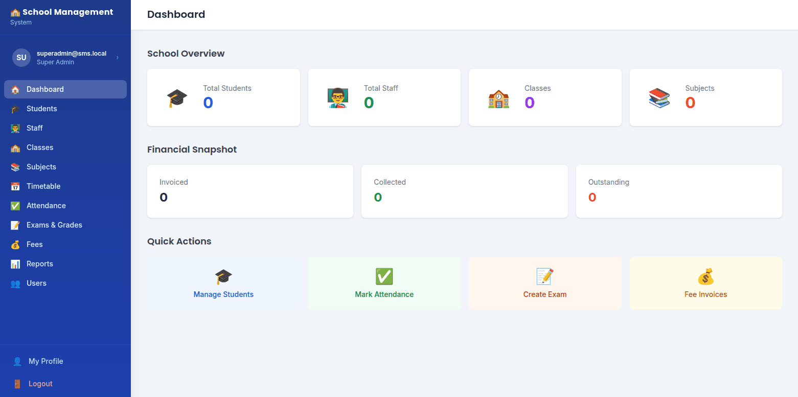 School Management System